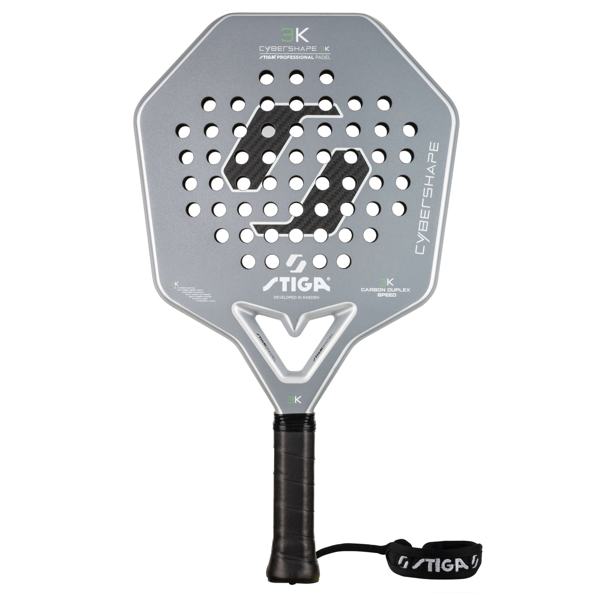 STIGA Padel Racket 3K 2 Cybershape