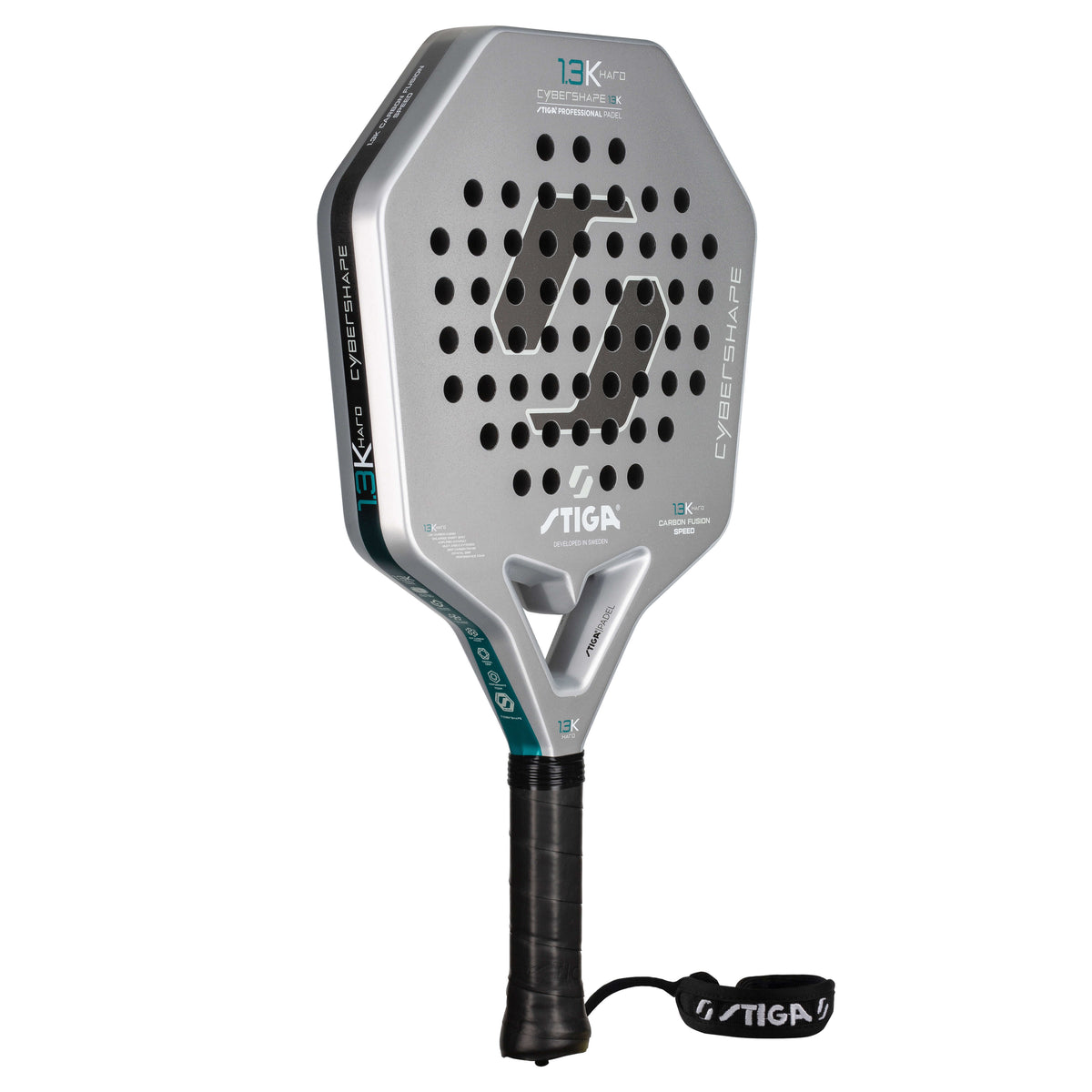 STIGA Padel Racket 1.3K Hard Cybershape