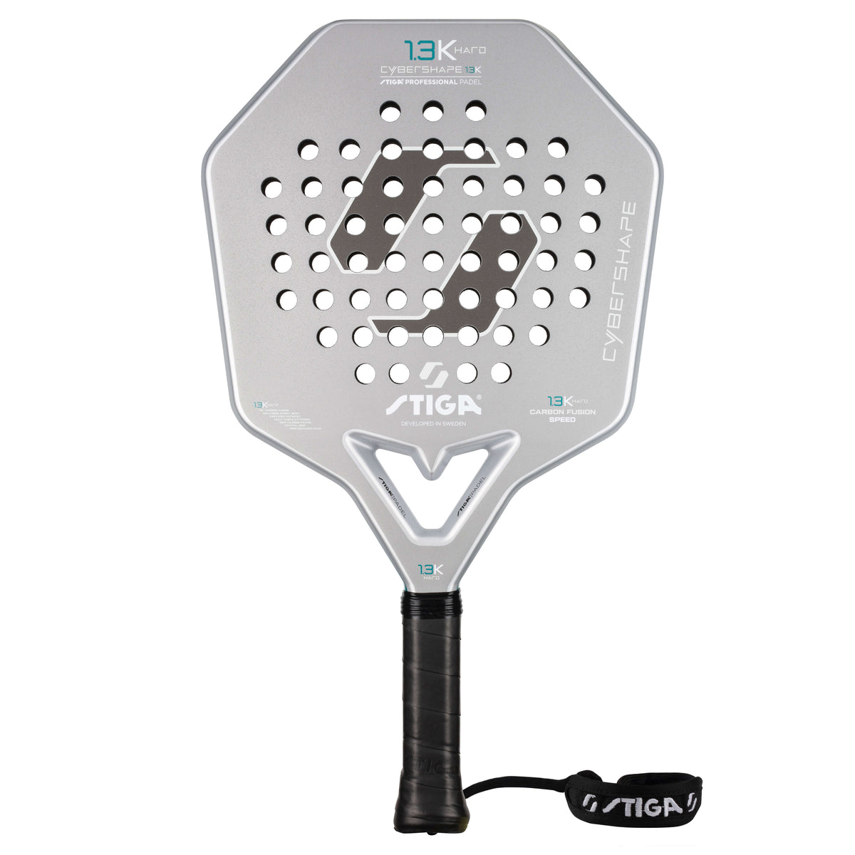 STIGA Padel Racket 1.3K Hard Cybershape